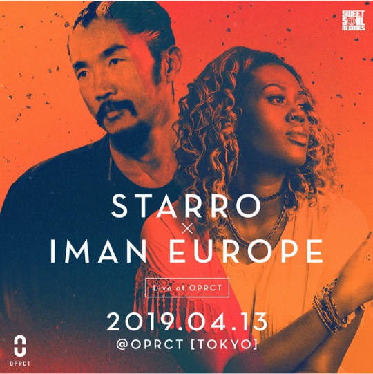 starRoとIman Europe、4月13日にORPCTでコラボ公演が決定