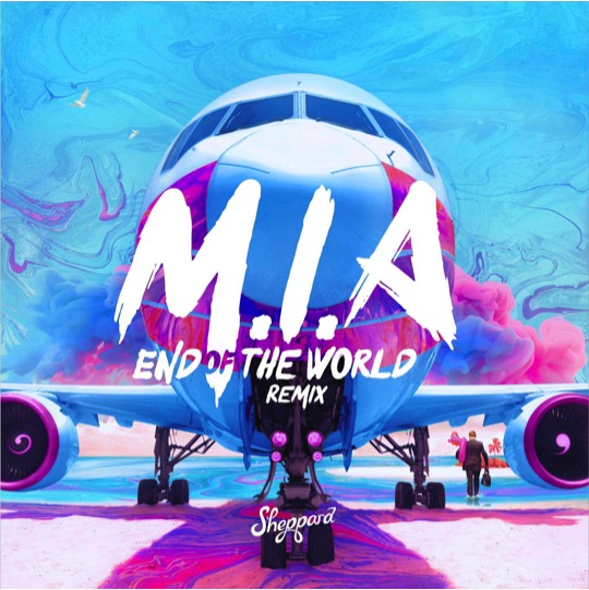 シェパード、End of the Worldとのコラボ「M.I.A (End Of The World Remix)」をリリース
