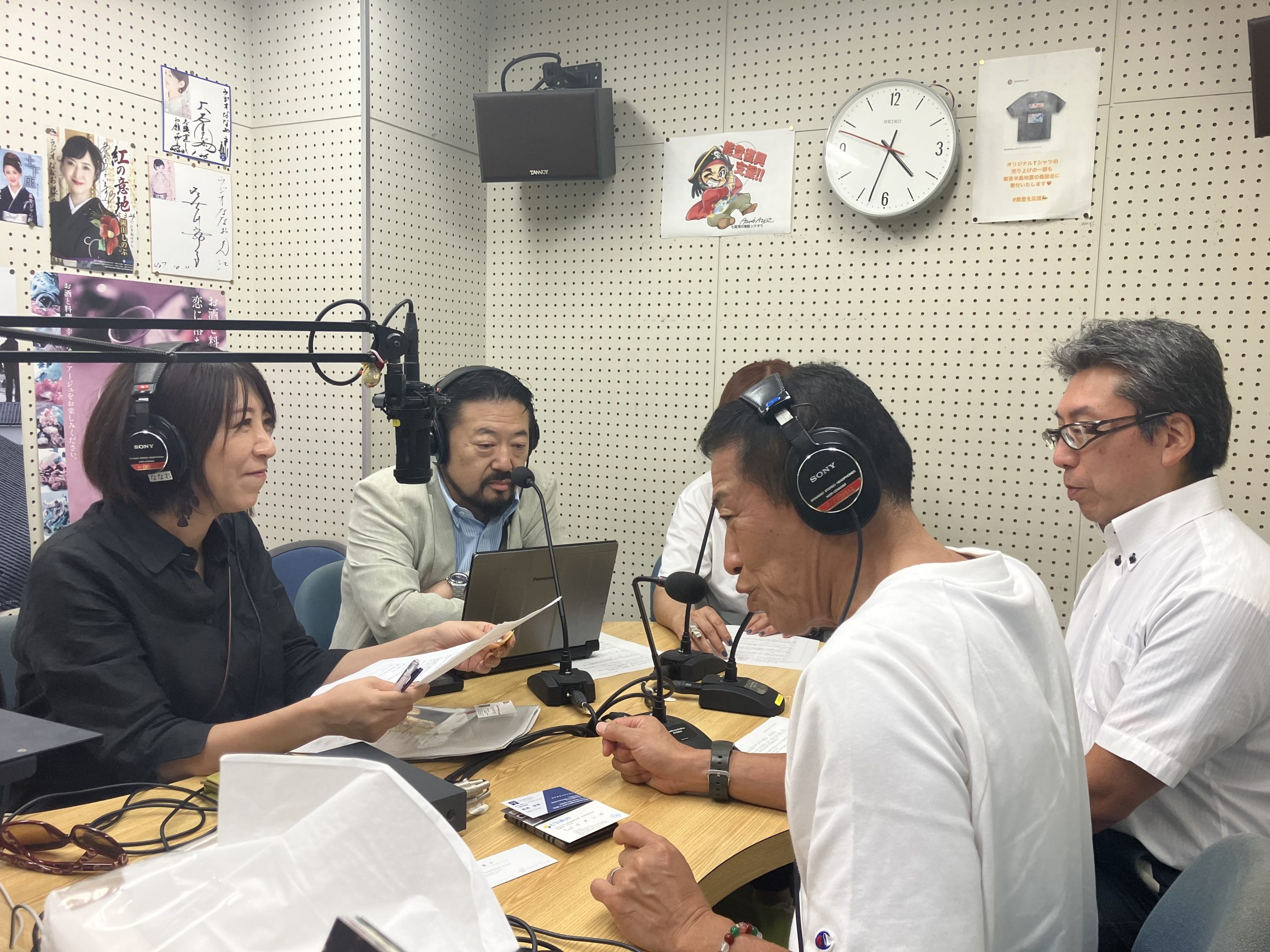 ラジオななおにて