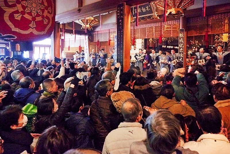 節分祭の様子＠狸谷山不動院（公式HPより）